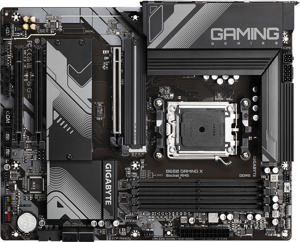 Материнская плата GIGABYTE B650 GAMING X (AM5, ATX) — фото 4