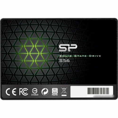 Твердотельный диск 960GB Silicon Power S56, 2.5, SATA III (R/W - 560/530 MB/s) TLC