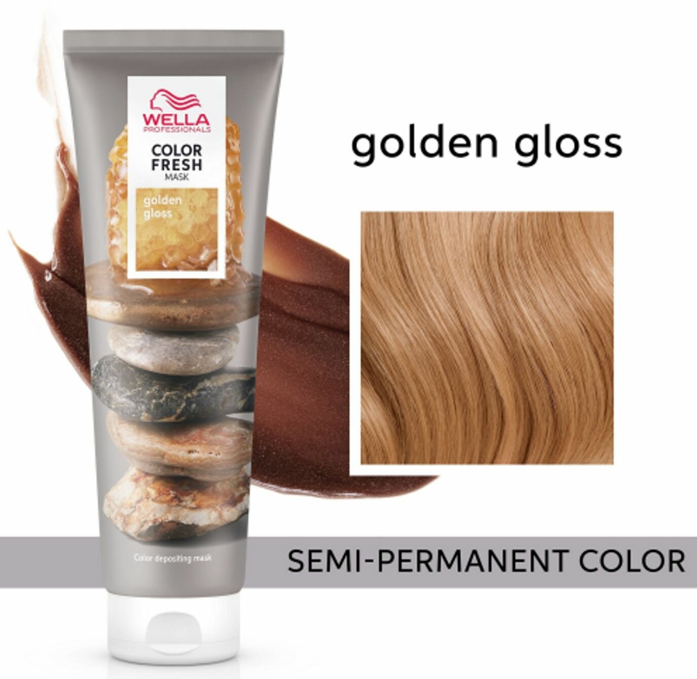 Wella Color Fresh Golden Gloss - Оттеночная маска 150 мл