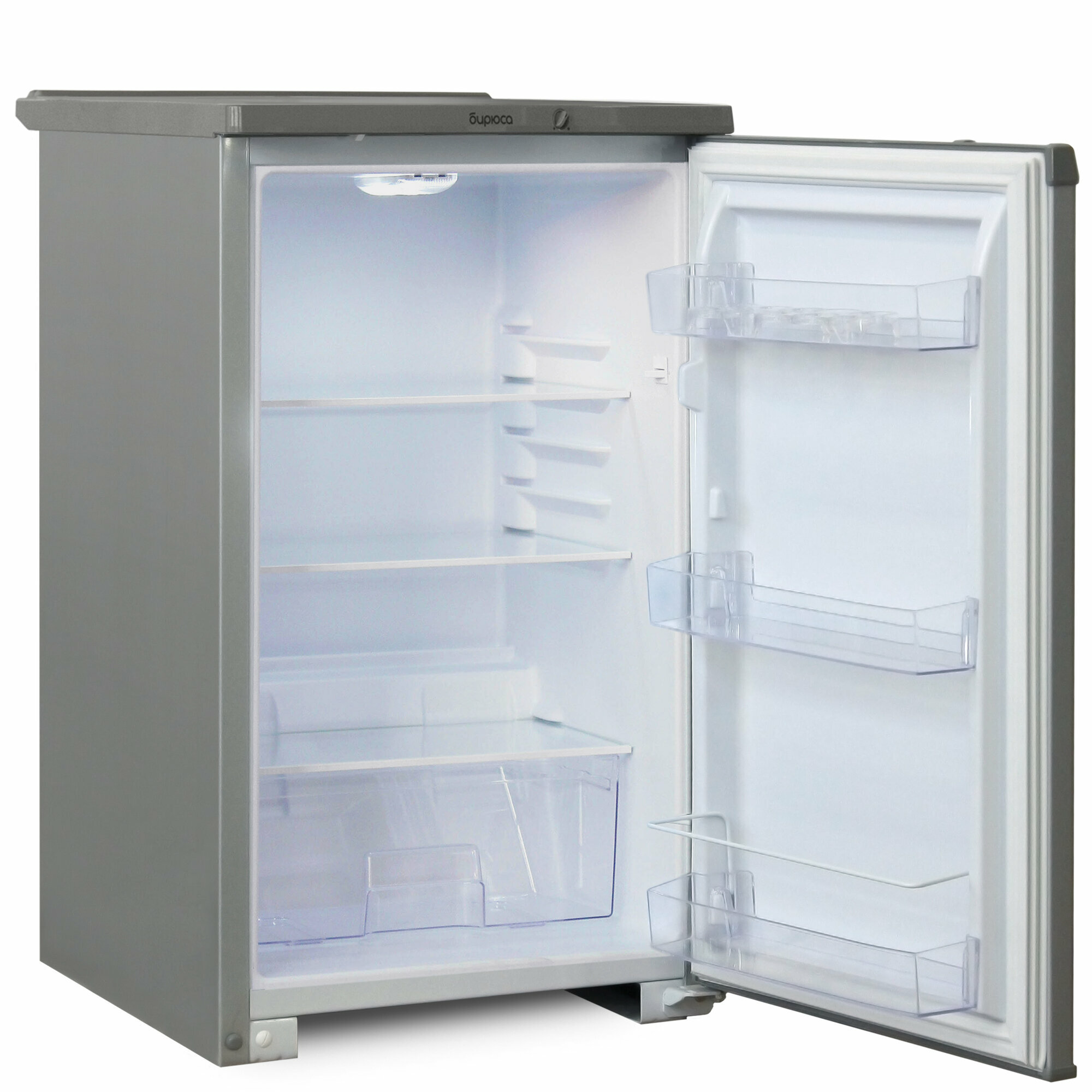 Холодильник БИРЮСА , однокамерный, серый металлик - фото №15