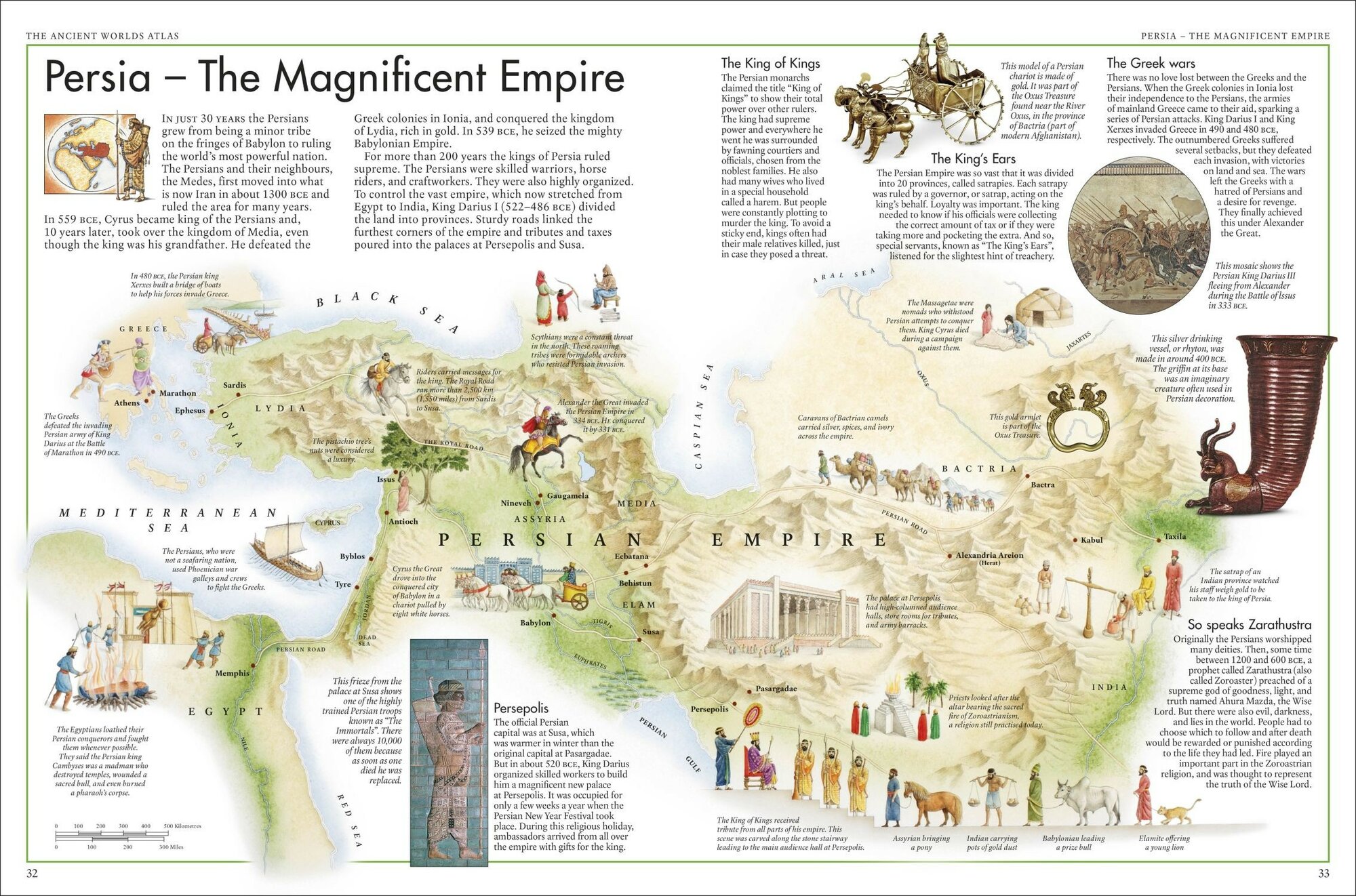 The Ancient Worlds Atlas (Millard Anne) - фото №6