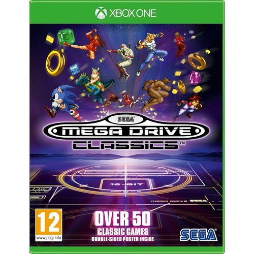 сборник игр 4в1 sonic 1 alien 3 bare knuckle poker для sega 16bit Игра Sega Mega Drive Classics (Xbox Series, Xbox One, Английская версия)