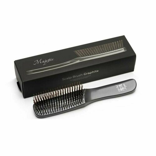 Majestic Graphite Hairbrush Расческа для волос любого типа