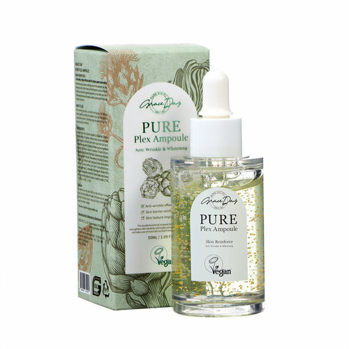 тонер для лица grace day pure plex aloe skin toner 250 мл Сыворотка для лица Grace Day, увлажняющая, с экстрактом артишока, 50 мл