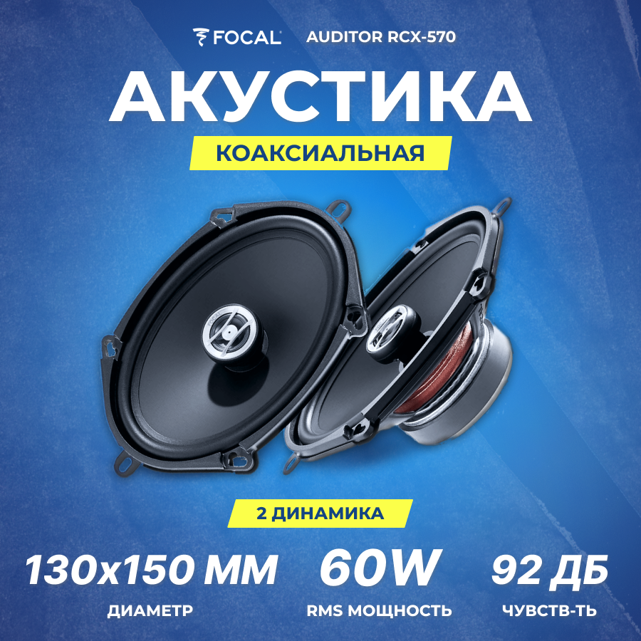 Автоакустика Focal Auditor RCX-570 - фото №5