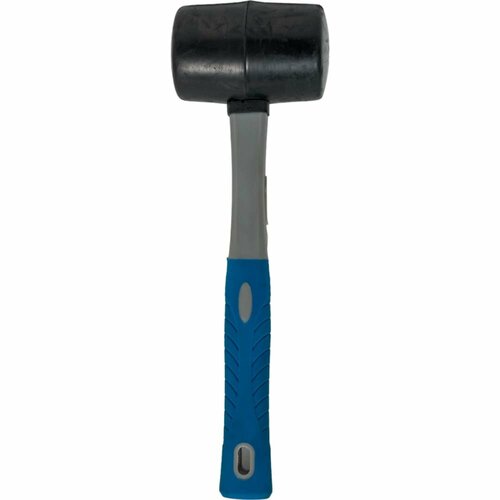 Киянка резиновая, фиберглассовая рукоятка, 680 г