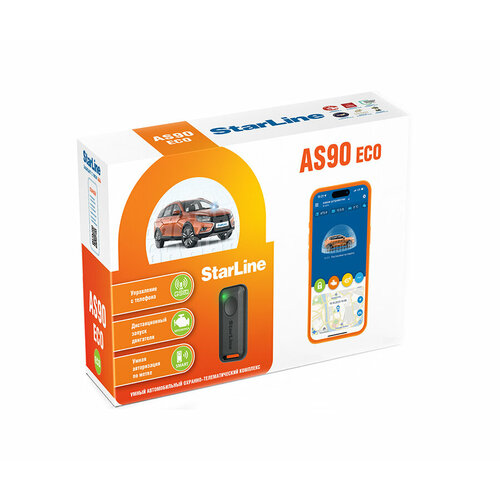 Автосигнализация StarLine AS90 ECO 13633₽
