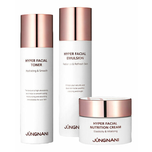 Jungnani Набор для лица с пептидами Hyper Facial Special SkinCare 3 Set