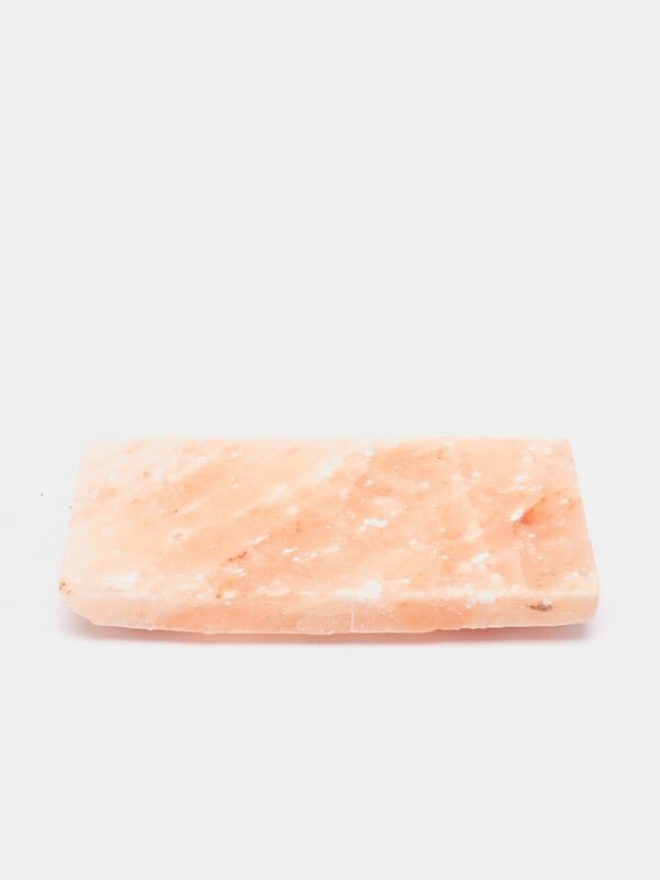 Плитка из гималайской соли натуральная, 20х10х2,5, "Добропаровъ"