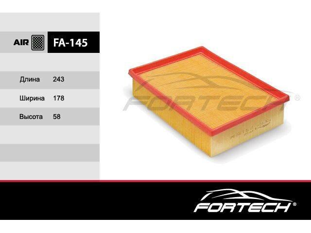 Фильтр воздушный BMW 3 III (E36) (1991-2000) BMW 3 IV (E46) (1998-2007) BMW 5 IV (E39) (1995-2004) BMW 7 III (E38) (1994-2001) FA-145