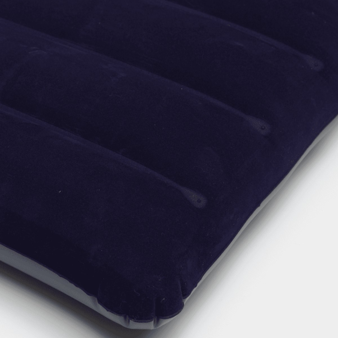 Надувная подушка 80х50 см, цвет темно-синий