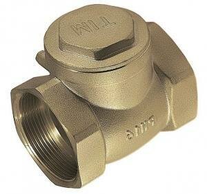 фото Обратный клапан горизонтальный, лепестковый 3/4 TIM