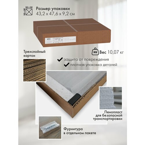 Прикроватная тумба Хаук ТП01 дуб вотан дуб вотан 4530₽