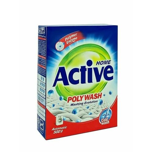 Active Стиральный порошок автомат Poly Wash 450 гр 350₽