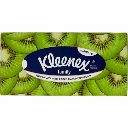 Салфетки косметические Kleenex Family 150штуп 1079₽