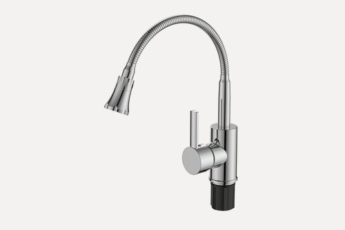 Изображение товара Смеситель для кухни с гибким изливом и насадкой / гарантия 5 лет