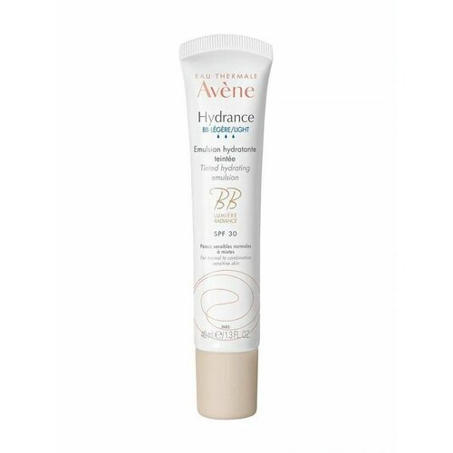 Avene Hydrance Легкая тонирующая эмульсия BB-Legere SPF 30, 40 мл avene hydrance bb legere tinted spf 30 40 ml