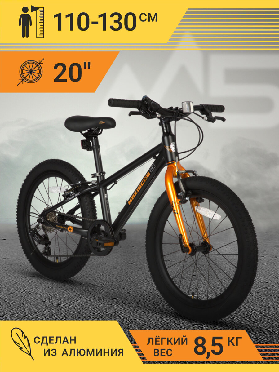 Велосипед Maxiscoo 5BIKE 20' M (2024) MSC-M5-2002