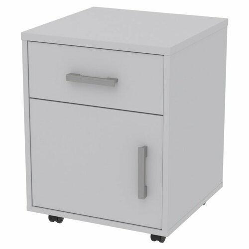 Тумба Меб-фф Офисная тумба подкатная ТВ-30С-17М цвет Серый 454460 см 4828₽