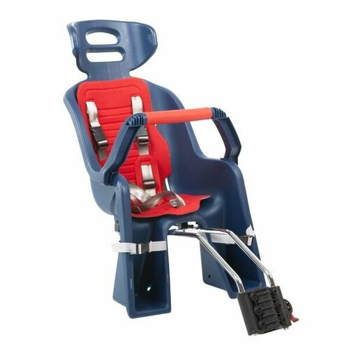 Кресло детское заднее Sunnywheel в цветной коробке модель SW-BC-137 черный корпус с красной наклад 4845₽