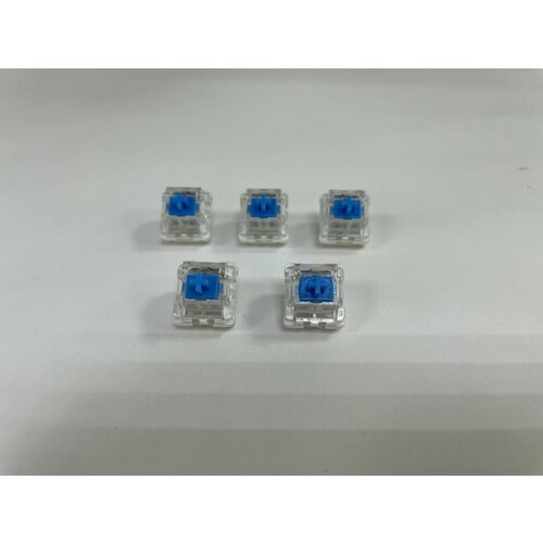 Свитчи blue switch для клавиатуры 5 шт Синие 20 млн нажатий 2 контакта Для ремонта механической клавиатуры Outemu Blue 39000₽