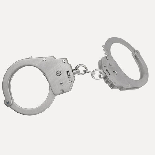 Изображение товара Наручники БР-С(м) Краб оцинкованные, с фиксатором 2 ключа к комплекте