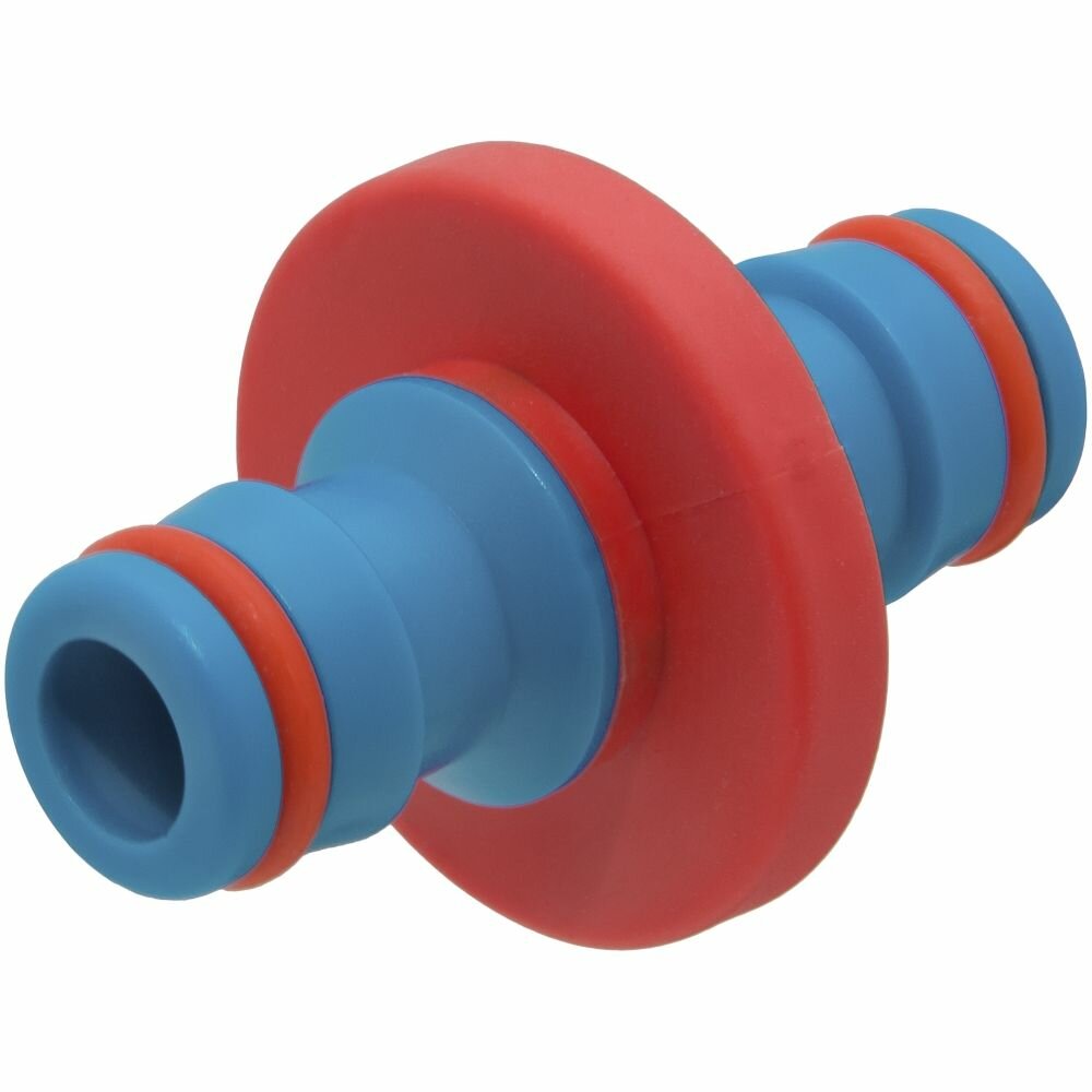 Соединитель штуцерный под коннектор двойник MPF, 2 шт, пластик — фото 1