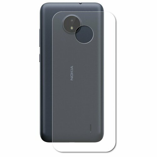 Гидрогелевая пленка LuxCase для Nokia C20 0.14mm Back Matte 86451 чехол на nokia c20 нокия c20 прозрачный