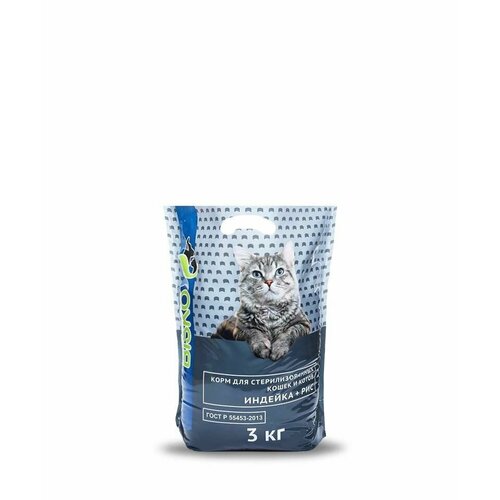 Биско 3 кг Корм для стерилизованных кошек 1720₽