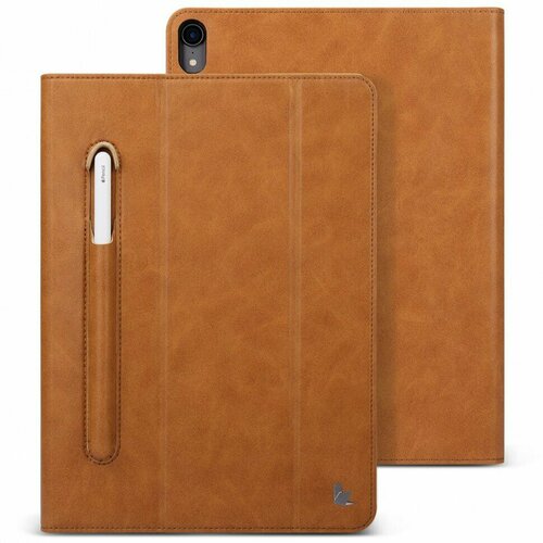 Чехол Jisoncase PREMIUM для iPad Pro 11 2018 Brown (коричневый)