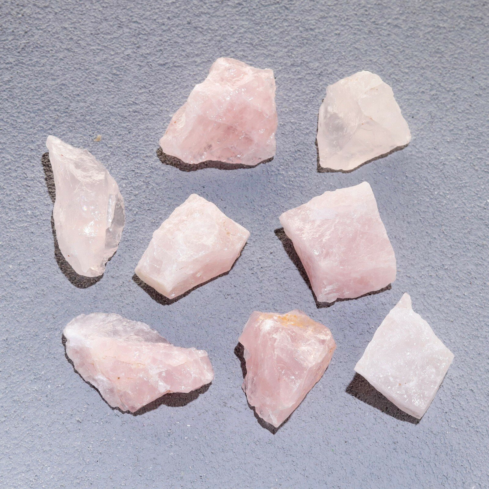 Набор для творчества "Розовый кварц", кристаллы, фракция 2-3 см, 100 г (1шт.)