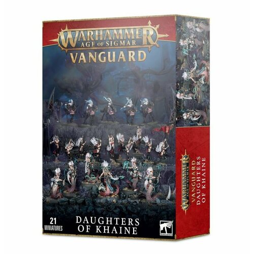 Набор миниатюр для настольной игры Warhammer Age of Sigmar - Vanguard: Daughters of Khaine