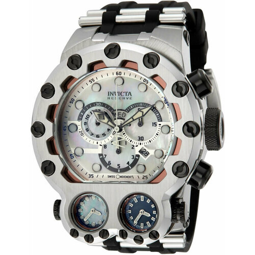 Наручные часы INVICTA Reserve 43120, серебряный, черный наручные часы invicta reserve 45652 черный серебряный