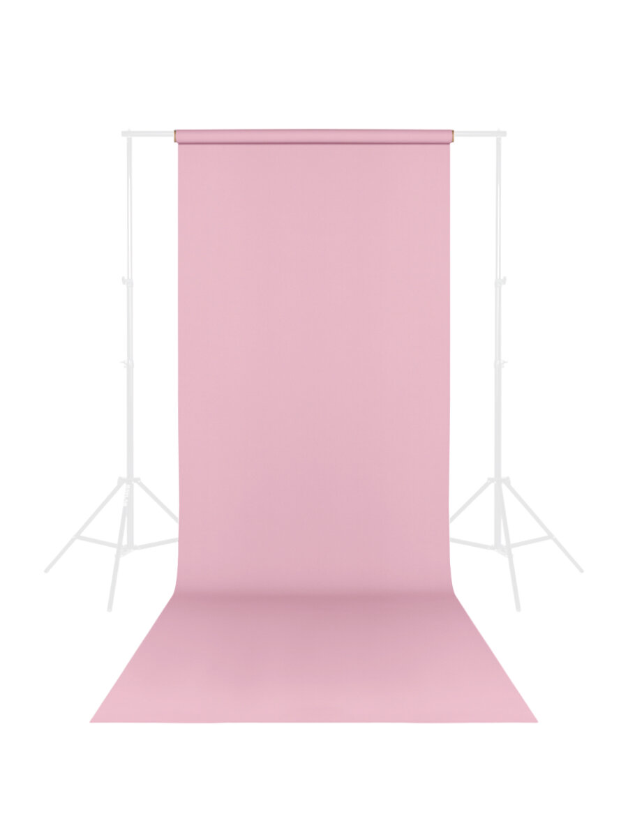 Фон бумажный Raylab 012 Light Pink Нежно-розовый 1.35x6м