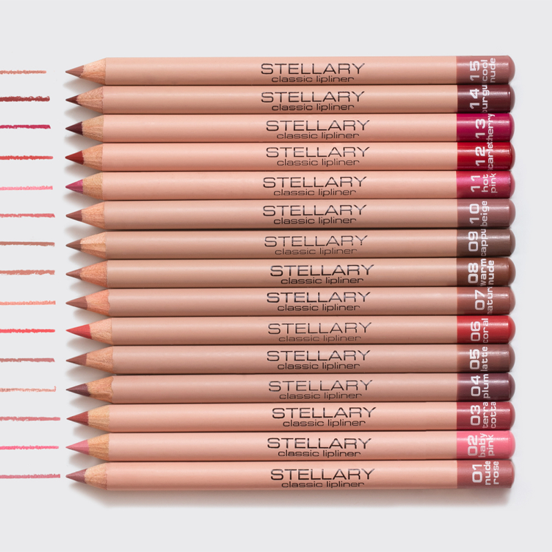 Карандаш для губ стойкий матовый Stellary Lipliner т.10 Beige 1,35 г