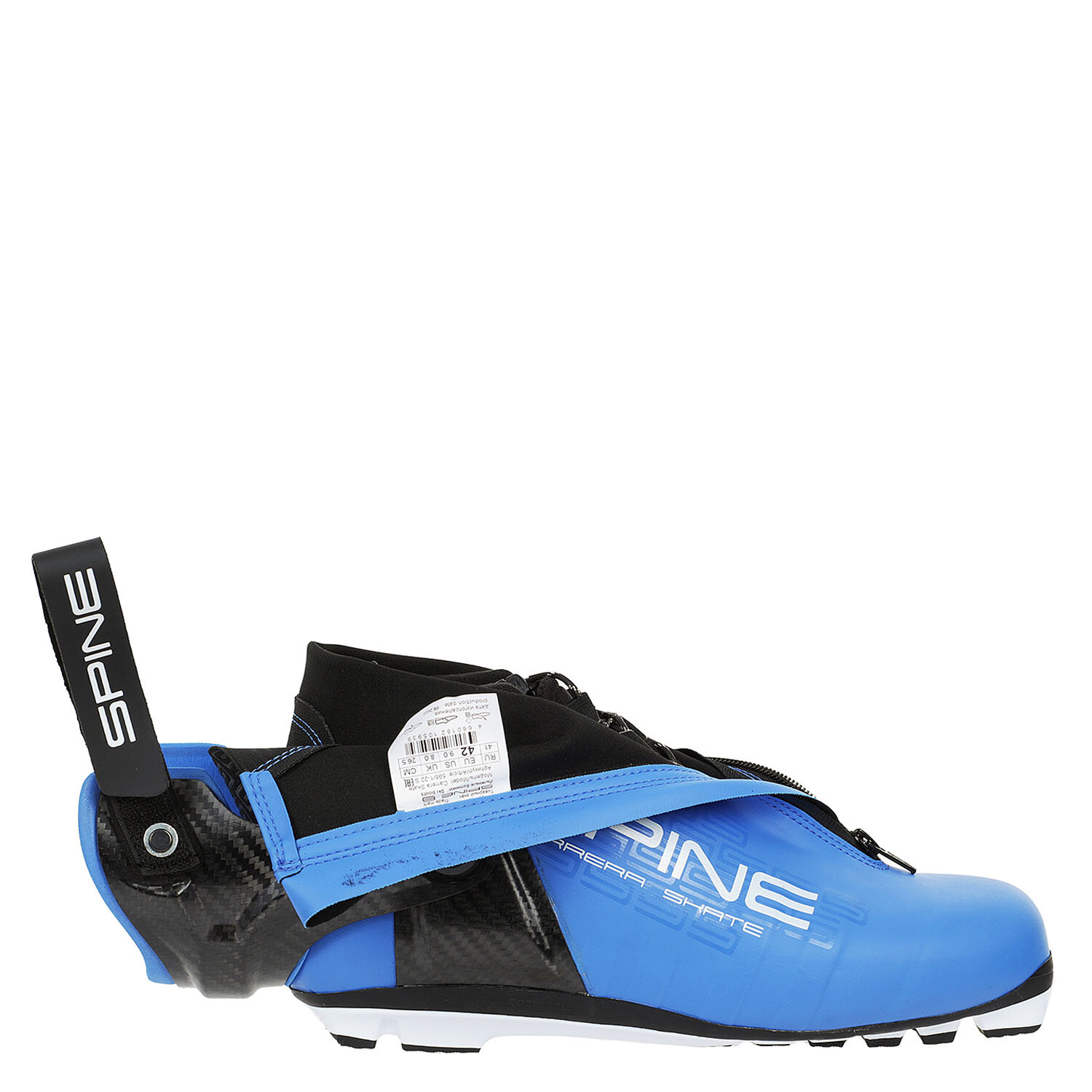 Ботинки для беговых лыж Spine Concept Skate PRO, Синий, размер 37.5 - фото №16