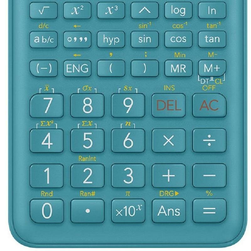 Калькулятор научный Casio FX-220 PLUS-2-S/W-EH/ET (10+2-разрядный) синий (FX-220 PLUS-S)