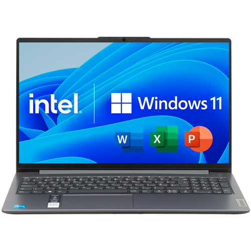 156 Ноутбук Lenovo IdeaPad 3 Intel Core i5-1235U 10 ядер до 44 ГГц RAM 40 ГБ SSD 1 ТБ Iris Xe Graphics Windows 11 Pro Office 2021 Pro Plus Русская раскладка 57816₽
