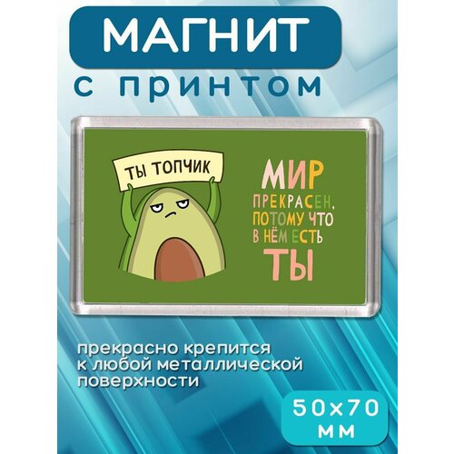 Магнит Ты топчик