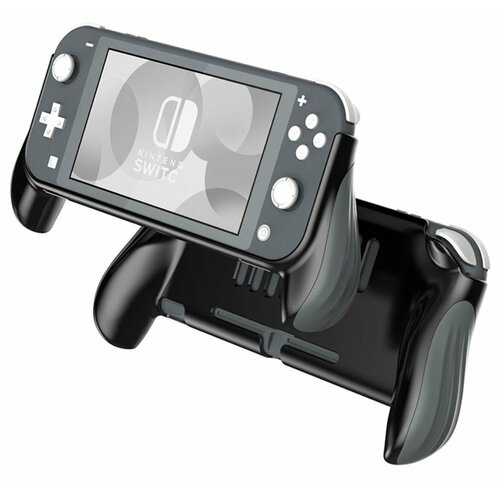 Грип-кейс для Nintendo Switch LITE - черный/серый, держатель VIDGES Nintendo Switch lite