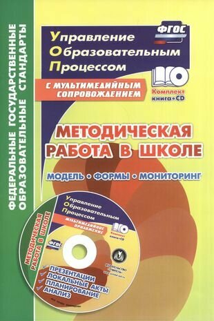 Методическая работа в школе: модель, формы, мониторинг. Презентации, локальные акты, планирование, анализ в мультимедийном приложении (+ СD)