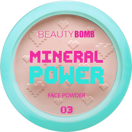 Пудра для лица Beauty Bomb Miner powder Минеральная тон 03 lavera минеральная компактная пудра тон 03 золотистый 7 г