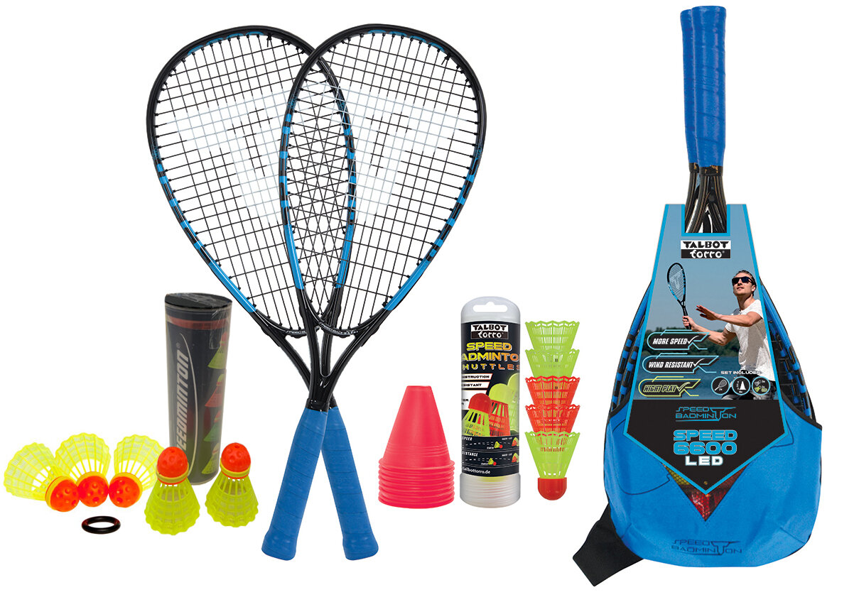 Набор Speedbadminton Set Speed 6600 LED от Talbot torro, для игры кроссминтон