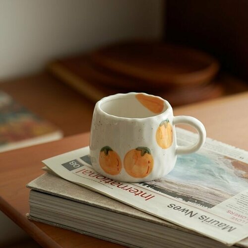 Кружка Лимоны керамическая чашка