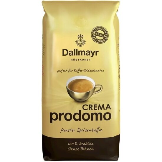 Кофе в зернах Dallmayr Crema Prodomo 1000г