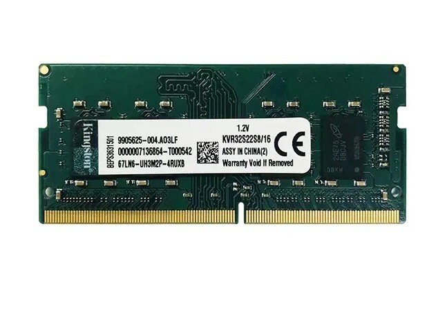 Оперативная память Kingston DDR4 16 GB 2666 МГц KVR26S19S8/16 SODIMM