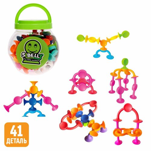 Конструктор Забавные присоски 41 деталь 1132₽