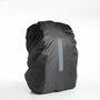 Чехол на рюкзак водоотталкивающий, 32*18*52 см, 45 л, со светотраж. полосой, серый