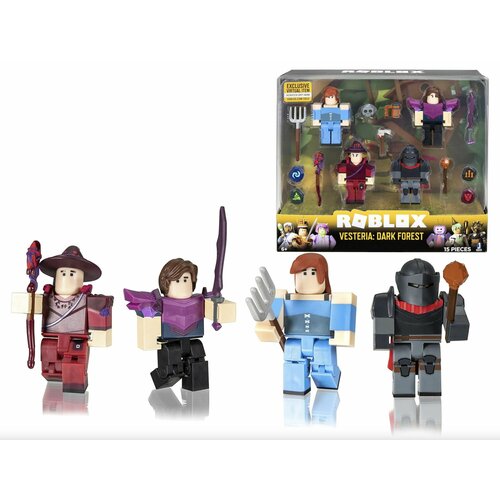 Набор фигурок Роблокс Вестерия Темный лес с аксессуарами код Roblox Celebrity Collection VESTERIA DARK FOREST Spider Sorcerer code 3499₽