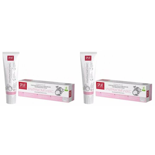 Зубная паста Splat Professional Ultracomplex, 80 мл, 2 уп